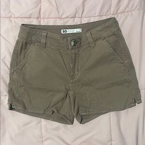 Brown Cargo Shorts